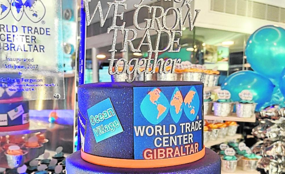 The World Trade Center Gibraltar celebrates its fifth birthday with cakes for all