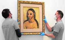 A smuggled Picasso finally on display in Madrid