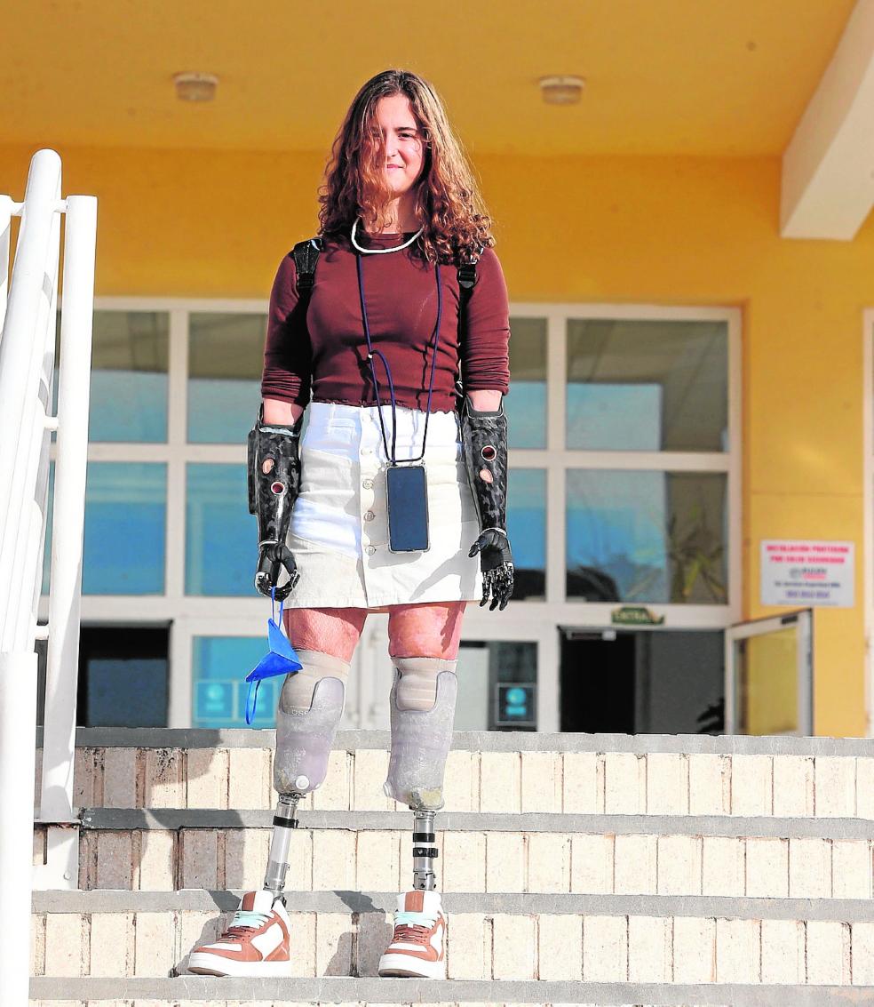 Sarah's battle to get life back to normal