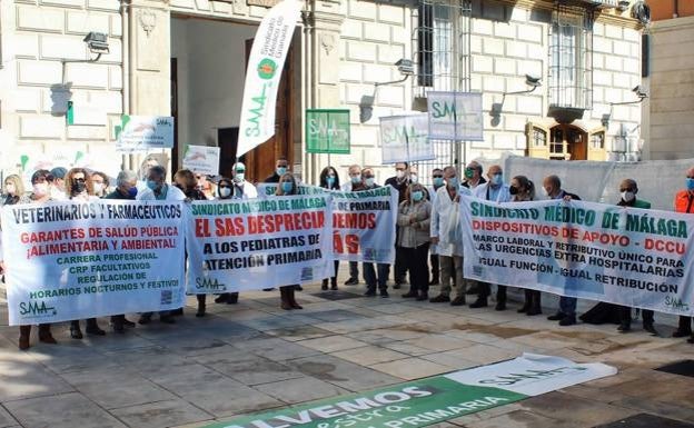 GPs in Malaga protest about problems in primary health care