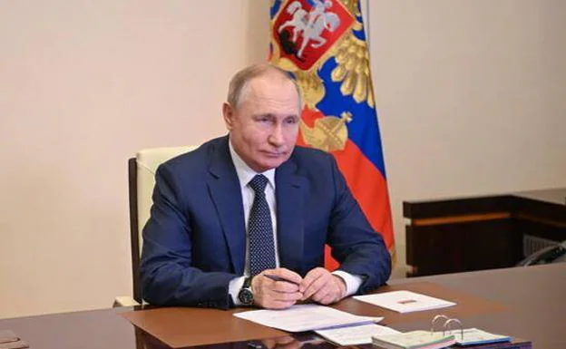 Vladímir Putin, el 3 de marzo. 