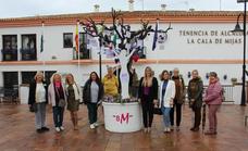 Mijas town hall and Soroptimist International mark 8M with symbolic tree