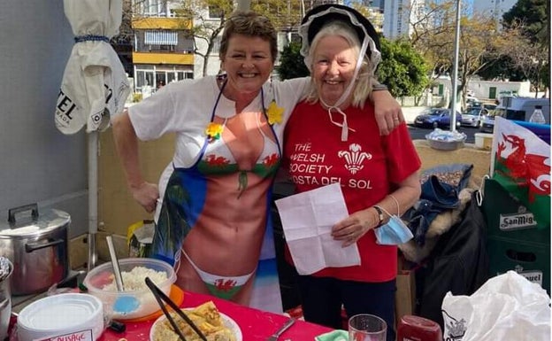 St David's Day party raises essential funds for the AVOI children's cancer association