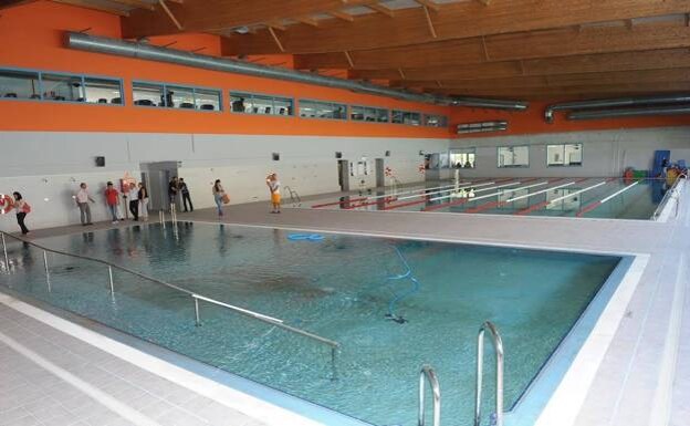 The pool at the Fuentenueva sports centre in Marbella. 