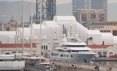 Spain seizes a Russian oligarch’s 140-million-euro megayacht in Barcelona