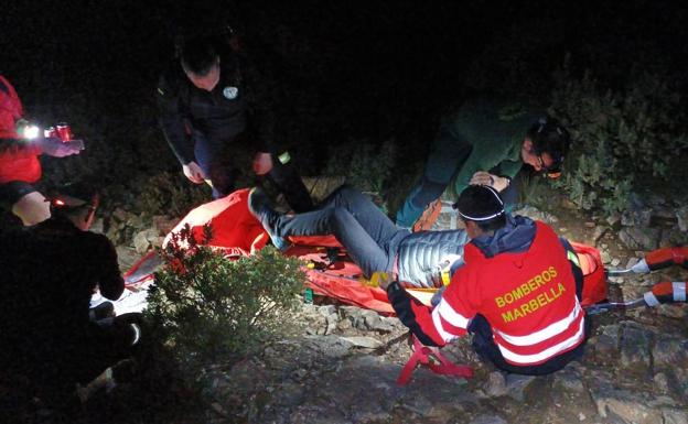 Injured hiker rescued from peak of Marbella’s La Concha mountain