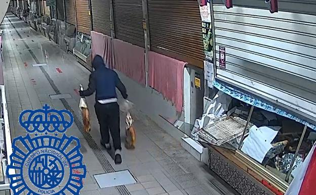 Ham suspect caught legging it red-handed after spate of thefts from indoor market