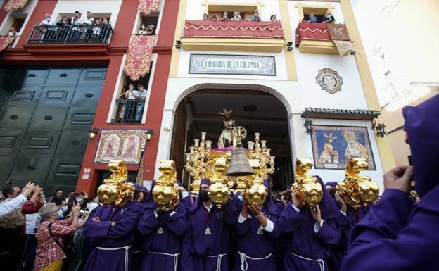 Junta issues Covid recommendations for Easter processions in Andalucía with masks, hand sanitiser and tests for the 'costaleros'