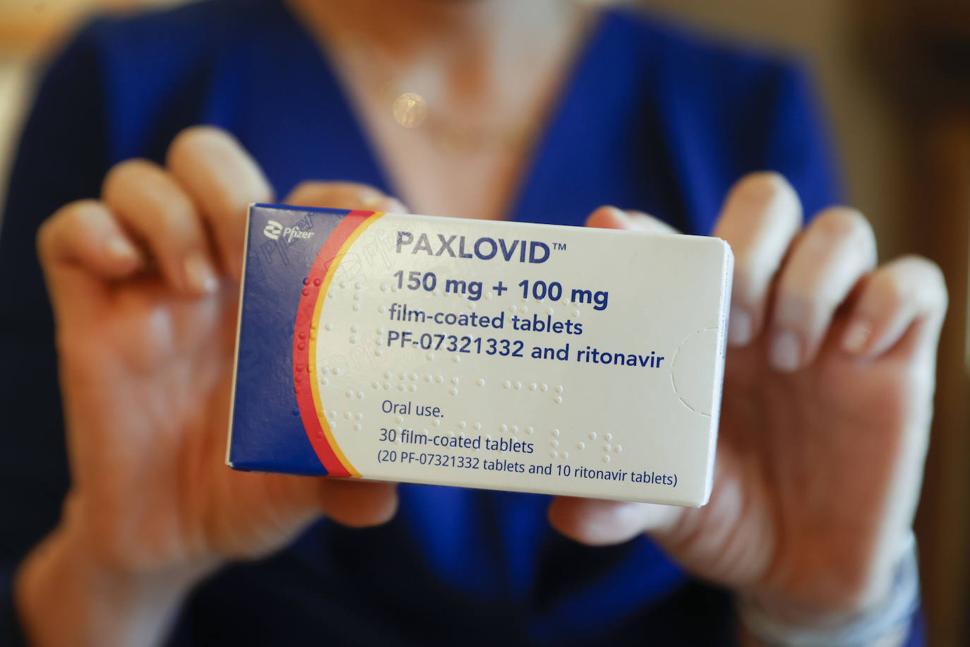 La pilule Paxlovid est produite par Pfizer et serait la plus efficace.  /efe
