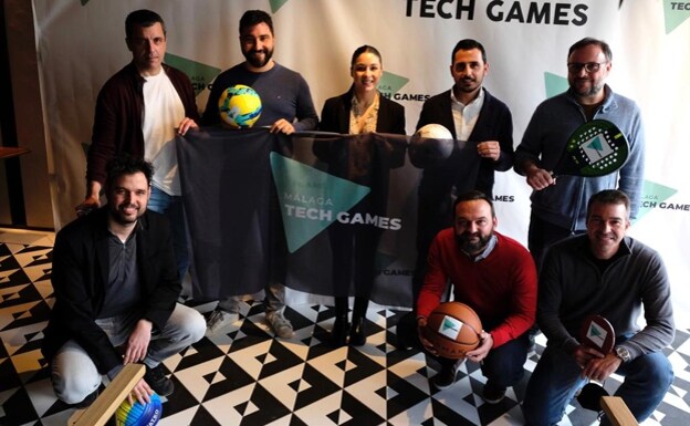 The promoters of Malaga Tech Games/FRANCIS SILVA