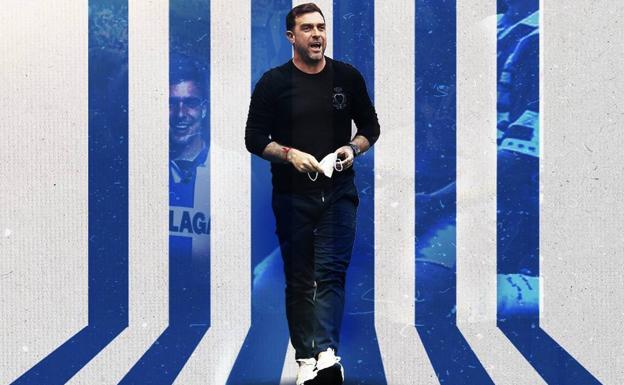 Malaga's social media post announcing the appointment of Pablo Guede. /MALAGA CF