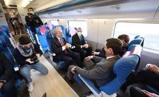 High-speed train service between Malaga and Granada has launched today