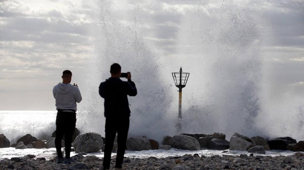 The coast's beaches are pounded by storms - in pictures