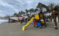 Axarquia beaches destroyed during worst storm in 40 years on the Costa del Sol