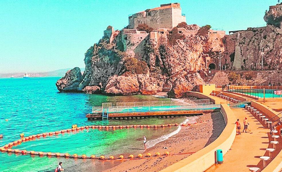 Gibraltar's beaches severely damaged in the recent storms