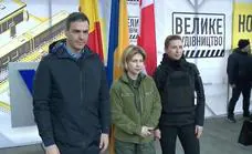 PM Sánchez arrives in Kyiv to offer Spain’s support and solidarity with Ukraine