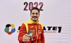 Damián Quintero wins bronze on his return to the Karate Premier League