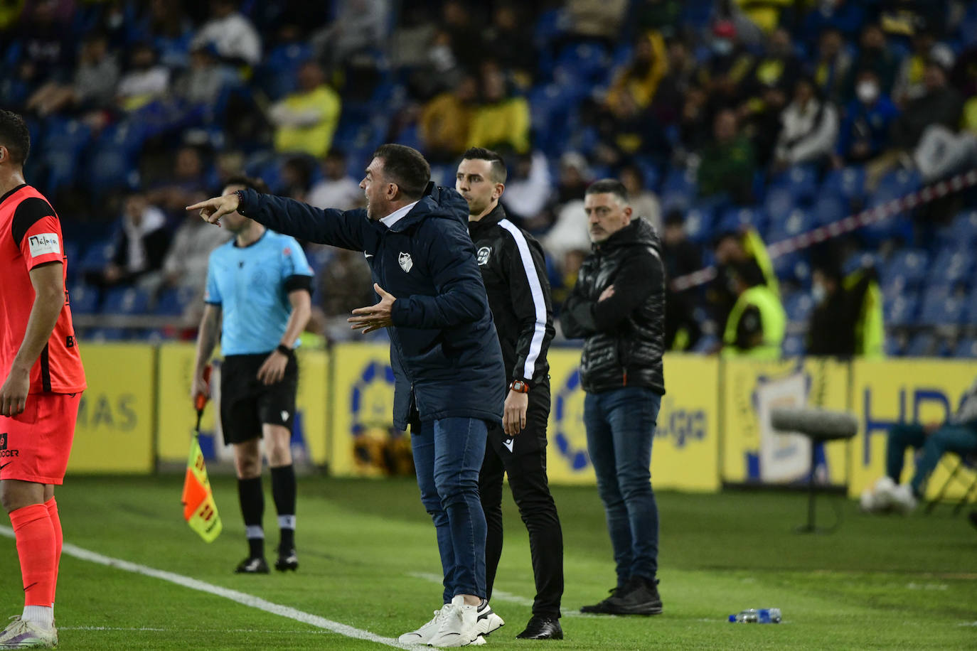 Malaga could not take the three points from Las Palmas.