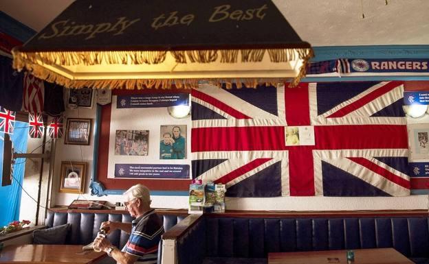The Brit in the Benalmádena pub. 