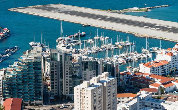 An file photo of the Gibraltar marina. /SUR