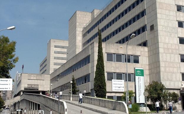 File image of the Materno Infantil hospital in Malaga.