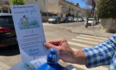 Fuengirola distributes 1,000 plastic bottles to help tackle dog pee problem