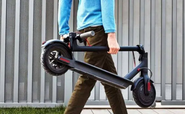 Electric scooters are useful in towns and cities. 