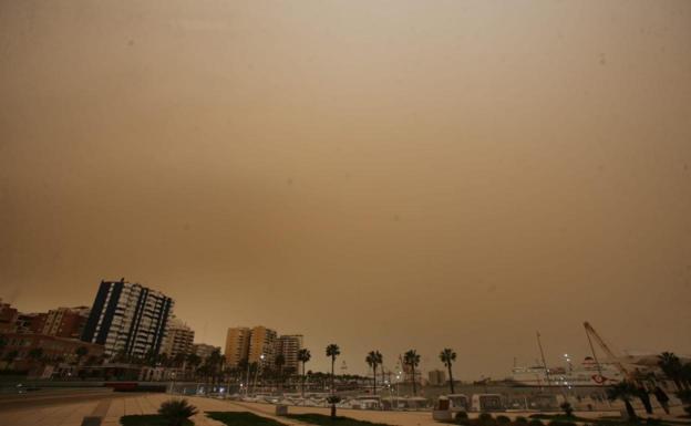 The calima returns to Andalucía with the worst expected at the weekend