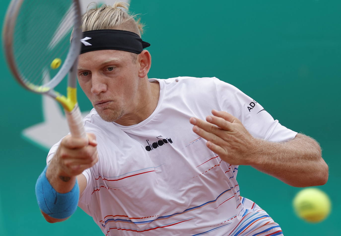 Davidovich in his match against Griekspoor at the French Open.