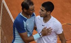 Spain's Rafa Nadal and Carlos Alcaraz have the French Open title in their sights