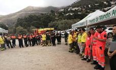 Forest fire action plan put to the test in Cómpeta drill