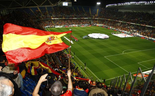 A photo taken during Spain's last game at the stadium. /SUR