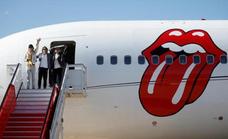 In pictures: The Rolling Stones fly into Madrid