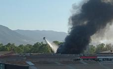Major blaze as electric scooter warehouse in Malaga goes up in smoke