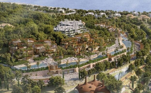 An image of how Marbella Design Hills will look. 
