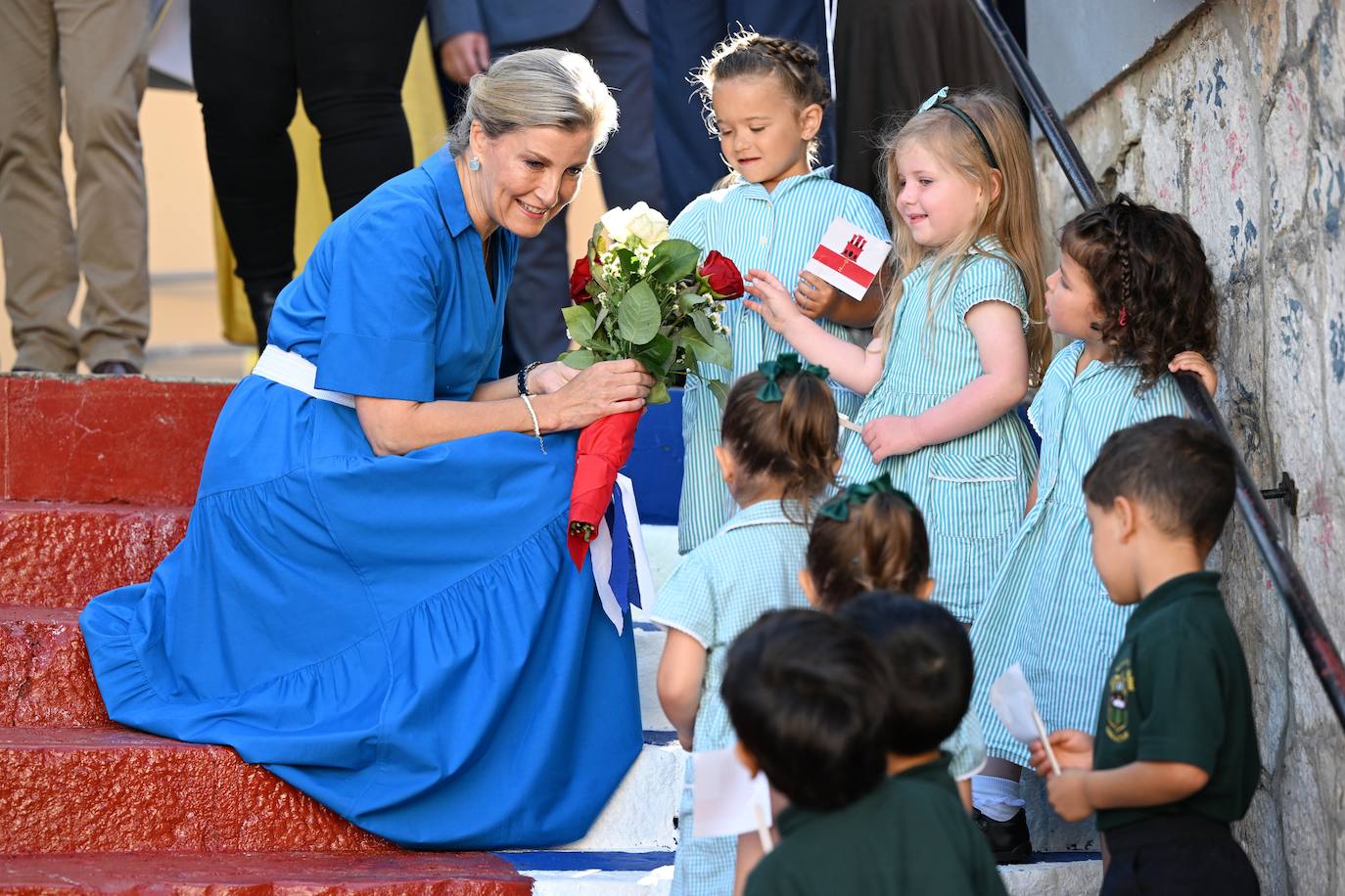 Gibraltar welcomes the Earl and Countess of Wessex, in photos
