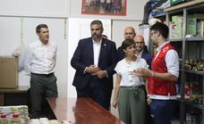Government minister pays surprise visit to Mijas food bank