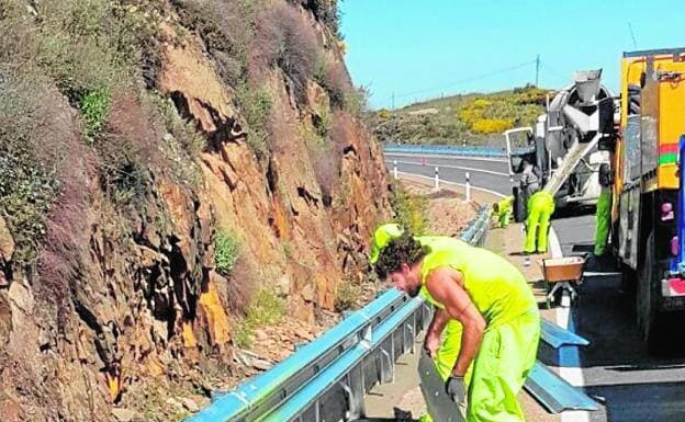 The new-style roadside barriers save lives. 