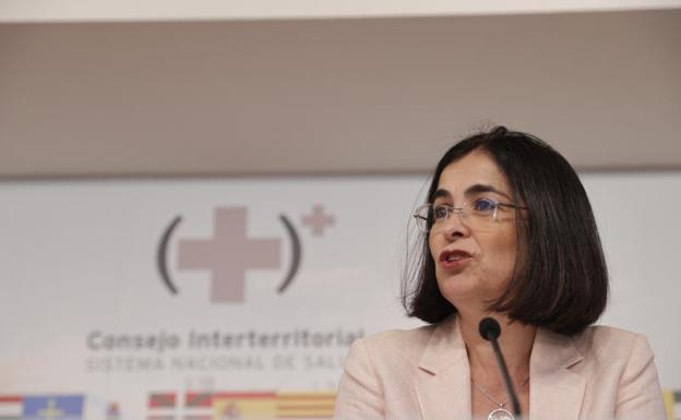 Carolina Darias, Minister of Health. /EFE