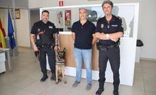 Alhaurín el Grande police sign up new four-legged recruit
