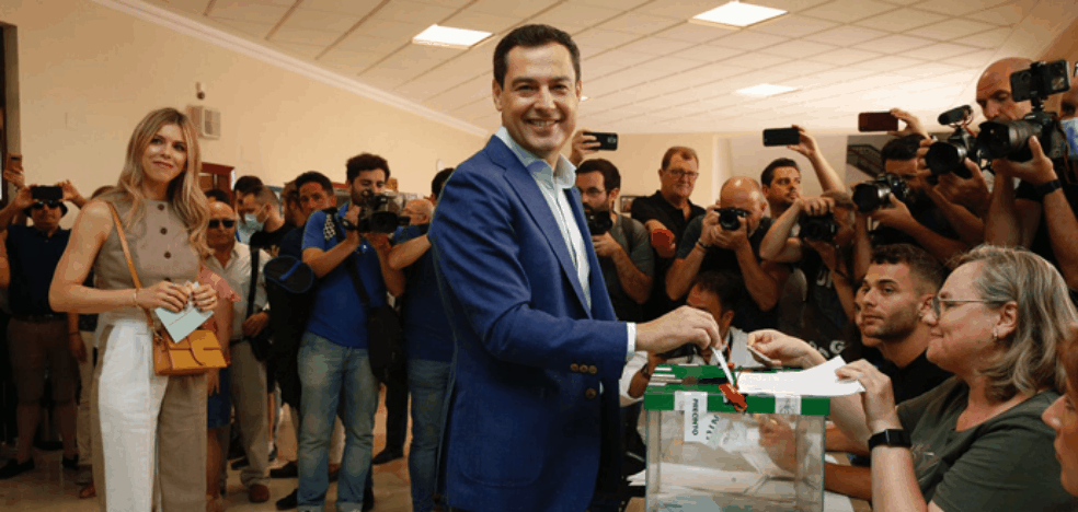 Voter turnout for the Andalusian elections is lower than in 2018