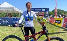 Estepona's Natalia Fischer wins gold at European mountain bike championship