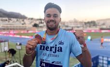 Isidro Leyva is the only local medallist at Spain's National Athletics Championships