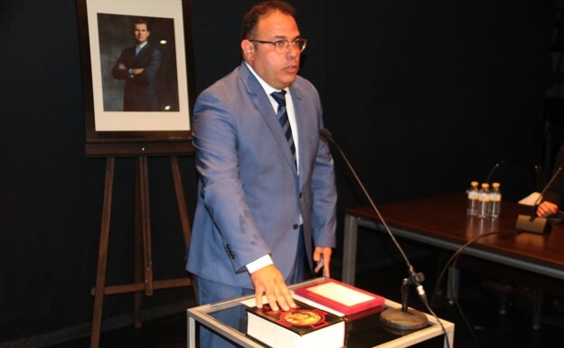 Juan José Ruiz Joya was sworn in as mayor of Almuñécar on Tuesday 