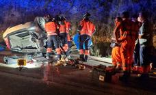 Ronda declares three days of mourning after three young people die when their car plunges off road near the town