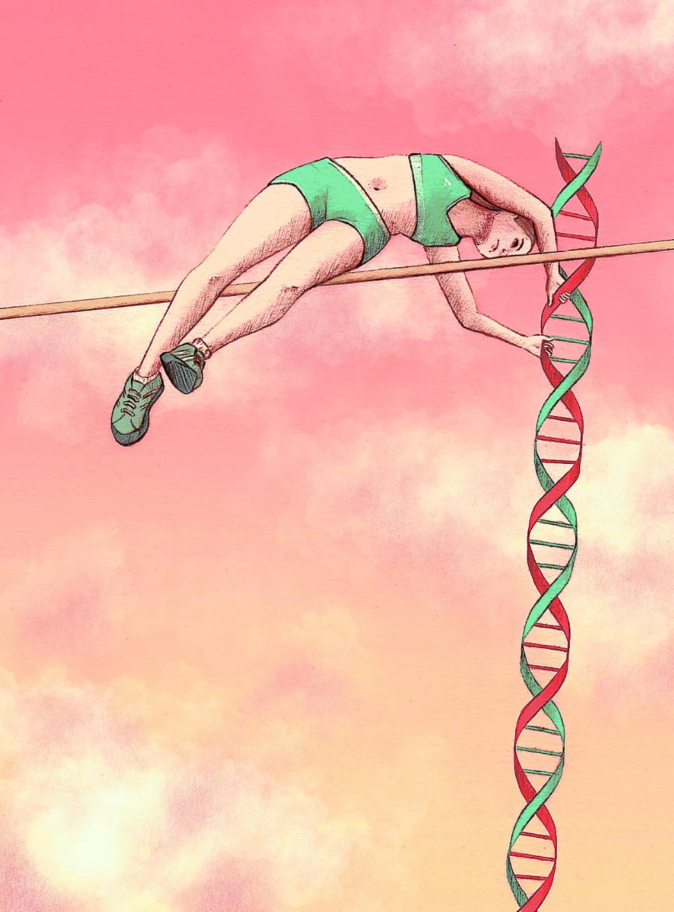 Cyclist or swimmer - it's all in the genes