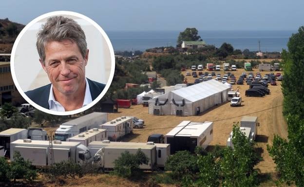 Filming of the new Netflix series Kaos, starring Hugh Grant, starts in Marbella