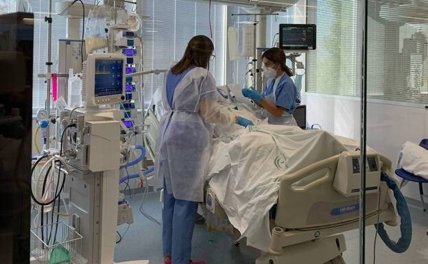 Half of patients with Covid in Malaga hospitals were admitted for a different reason