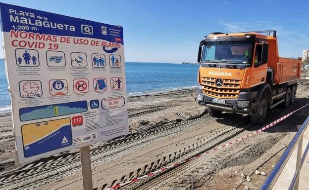Repairs to storm-damaged Costa del Sol beaches earlier this year swallowed up a whopping 530,000 cubic metres of sand