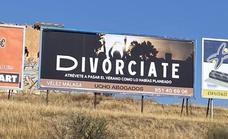 'Get divorced' billboard taken down after company receives threats